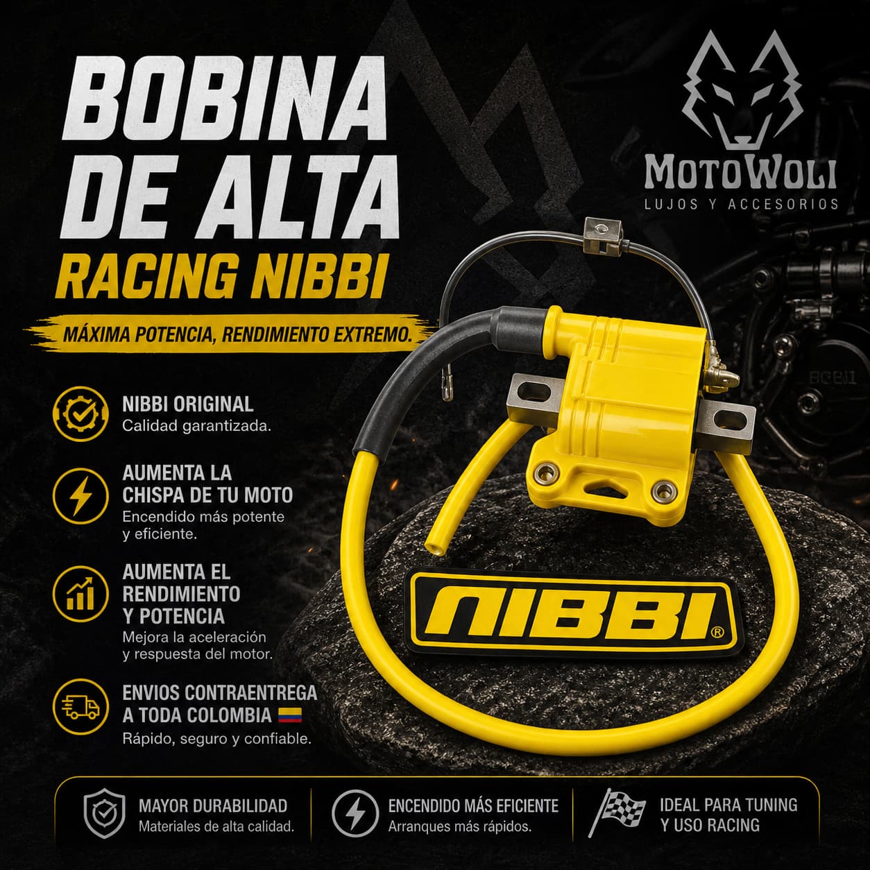 Bobina Racing NIBBI